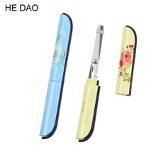 Новые креативные портативные ножницы с цветочным узором, канцелярские ножницы, новинка, бытовые ножницы