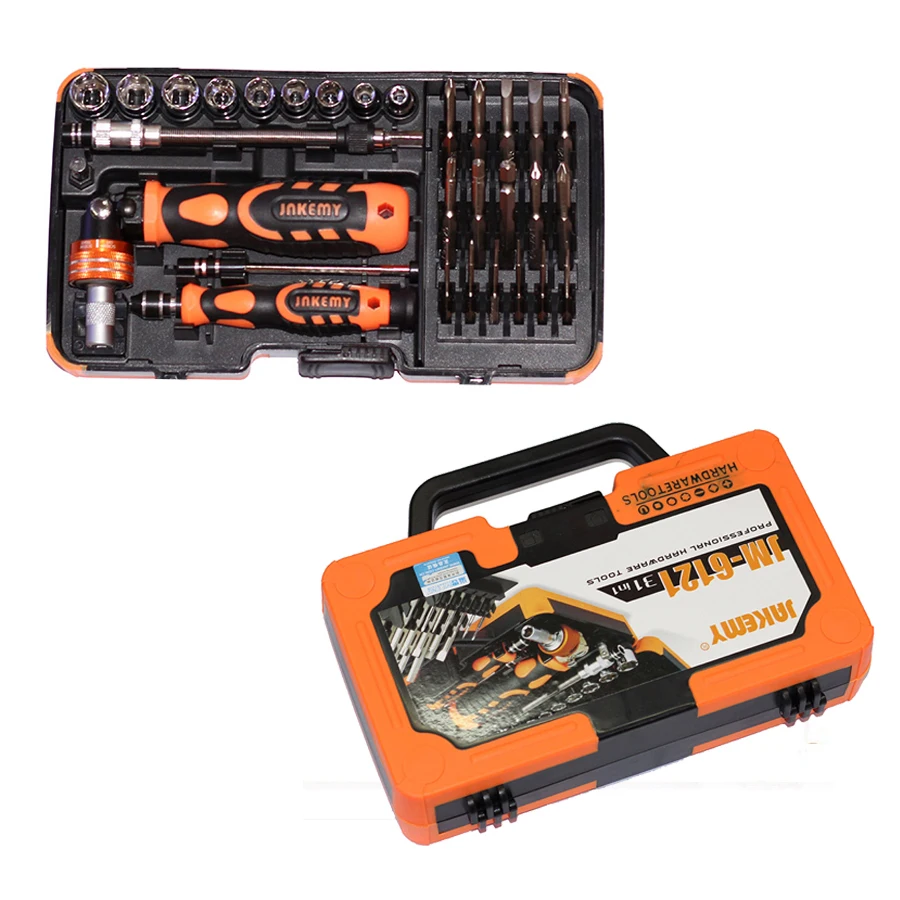 Professional hardware Multi hand tool JM-6121 screwdriver set repair electronic products home maintenance car repairing kit Professional hardware Multi hand tool JM-6121 screwdriver set repair electronic products home maintenance car repairing kit