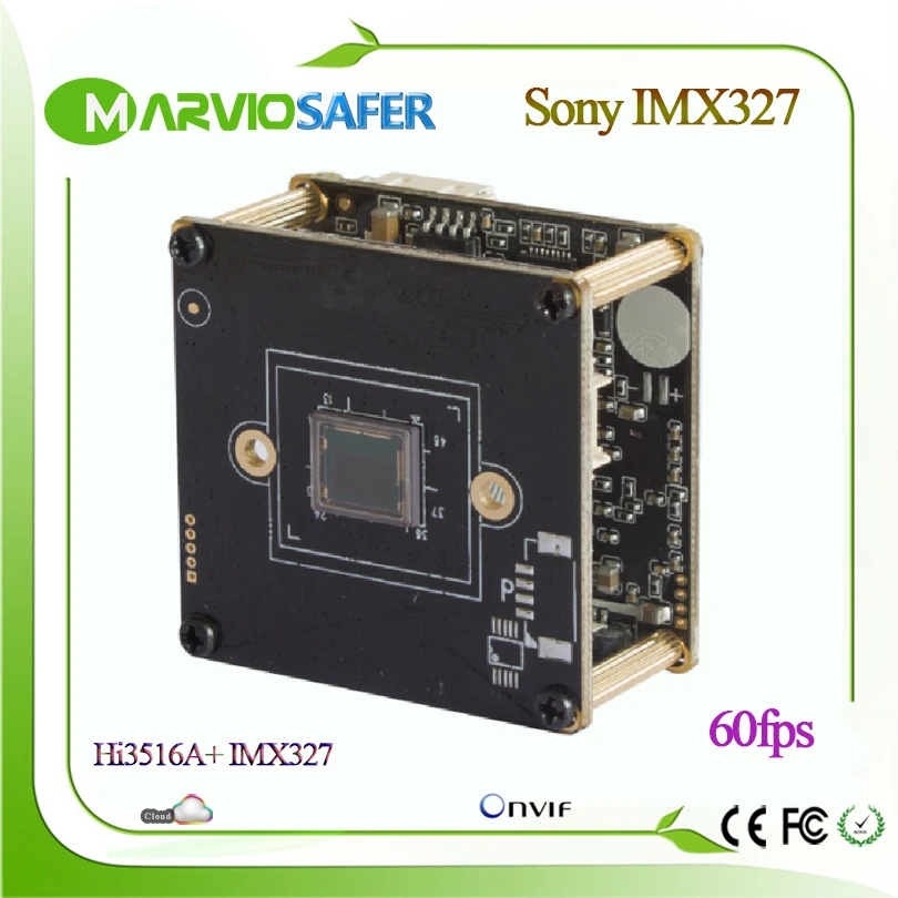 Hi3516A + Sony IMX291 60fps Starlight wifi IP камера модуль CCTV POE охранная доска H.265 H.264 MJPEG