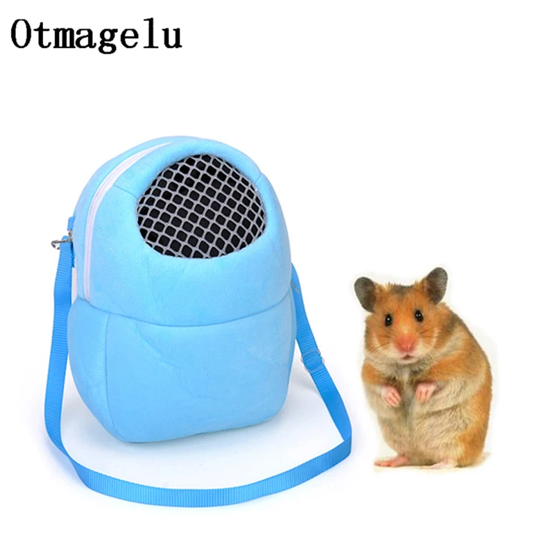 Pet Small Animals Carrier Box Hamster Rat Mice Plastic Portable Outdoor Travel Bag Box 