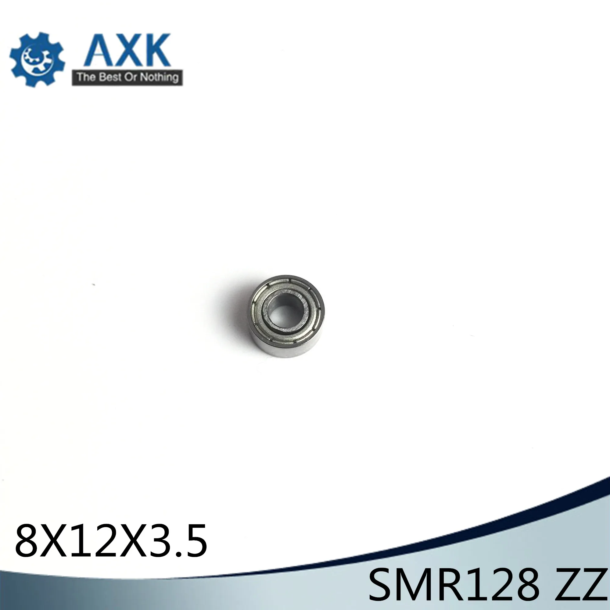 SMR128ZZ Bearing 8*12*3.5 mm ( 10PCS ) ABEC-1 Stainless Steel Ball Bearings Shielded  SMR128Z SMR128 Z ZZ