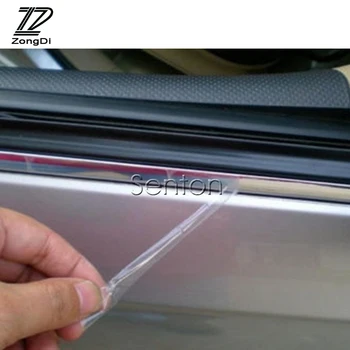 

ZD 6-30mm Car Styling Chrome Decor Strip Stickers For VW Passat B5 B6 Polo Golf 4 5 Chevrolet Cruze Lada Granta RAM Accessories