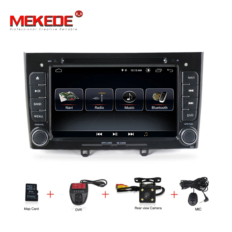 Новинка! Android 8 0 1024*600 автомобильный dvd плеер для Peugeot 408 308 308SW с gps навигацией WIFI BT RDS