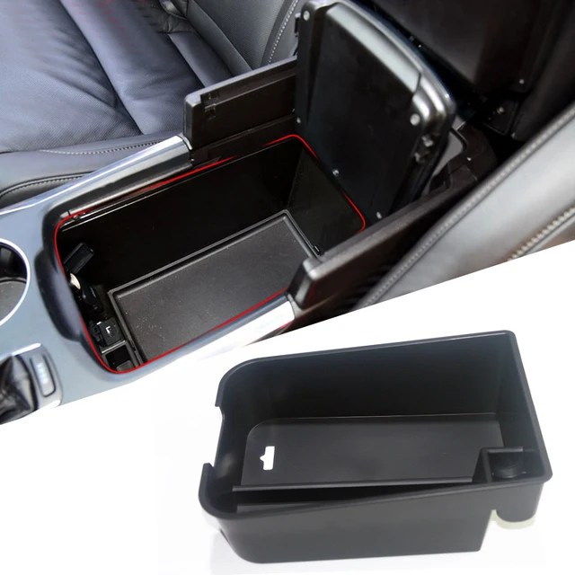 HIGH FLYING Central Armrest Storage Glove Box Organizer Container For