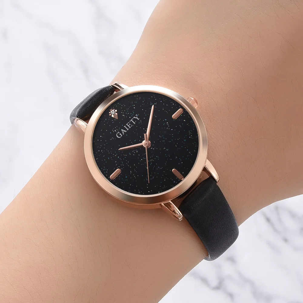 

2019 Luxury Brand Women's Watch Simple Style Leather Band Quartz Watch Fashion Wristwatch Ladies Watches Clock For Women Gifts
