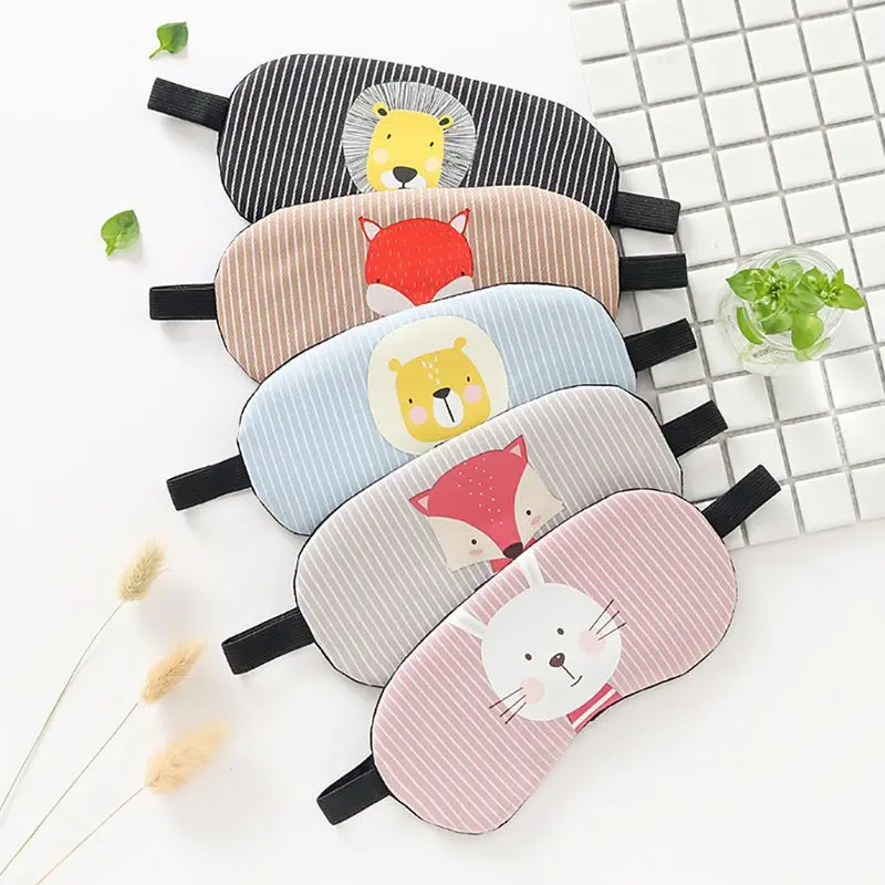 

1PC Cartoon Hot Cold Relaxing Face Eye Care Ice Gel Mask Sleeping Eye Mask Eyepatch Shade Comfort Cover Colorful