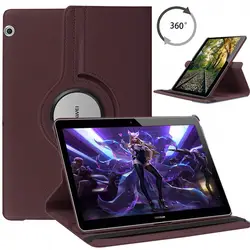 Funda для huawei MediaPad T3 10 "Чехол для Honor игровой коврик 2 9,6" 360 Вращающийся Folio Stand PU Кожаные чехлы AGS-L09 AGS-L03