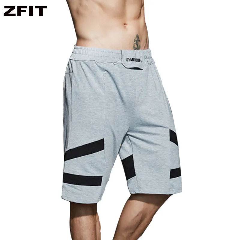 ZFIT летние спортивные шорты для фитнеса бега мужские теннисные гетры мягкие