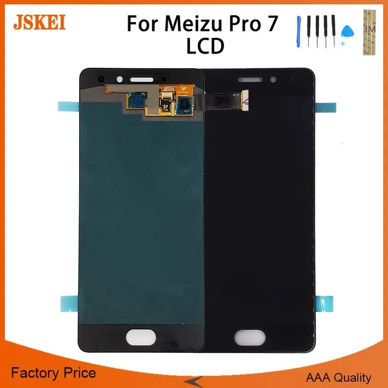

For Meizu Pro 7 LCD Display Touch Screen Digitizer Assembly Replacement 5.2 inch For Meizu Pro 7 Screen No Dead Pixe