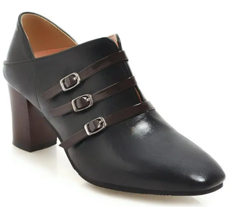 Женская офисная обувь chaussure femme женские туфли лодочки на не сужающемся книзу