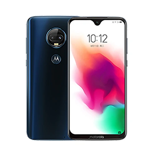 Смартфон Motorola G7 Plus Android 9,0 4G LTE 4 Гб ОЗУ 128 Гб ПЗУ двойная камера Snapdragon SDM636 Восьмиядерный 1,8 ГГц ZUI 10,0 3000 мАч - Цвет: deep sea blue