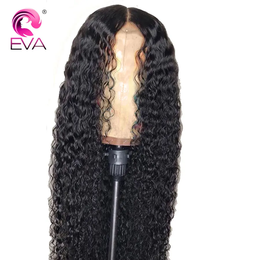 

Curly Full Lace Human Hair Wigs Pre Plucked Hairline With Baby Hair Brazilian Curly Lace Wig Full End Remy Hair Eva Hair 8"-24"