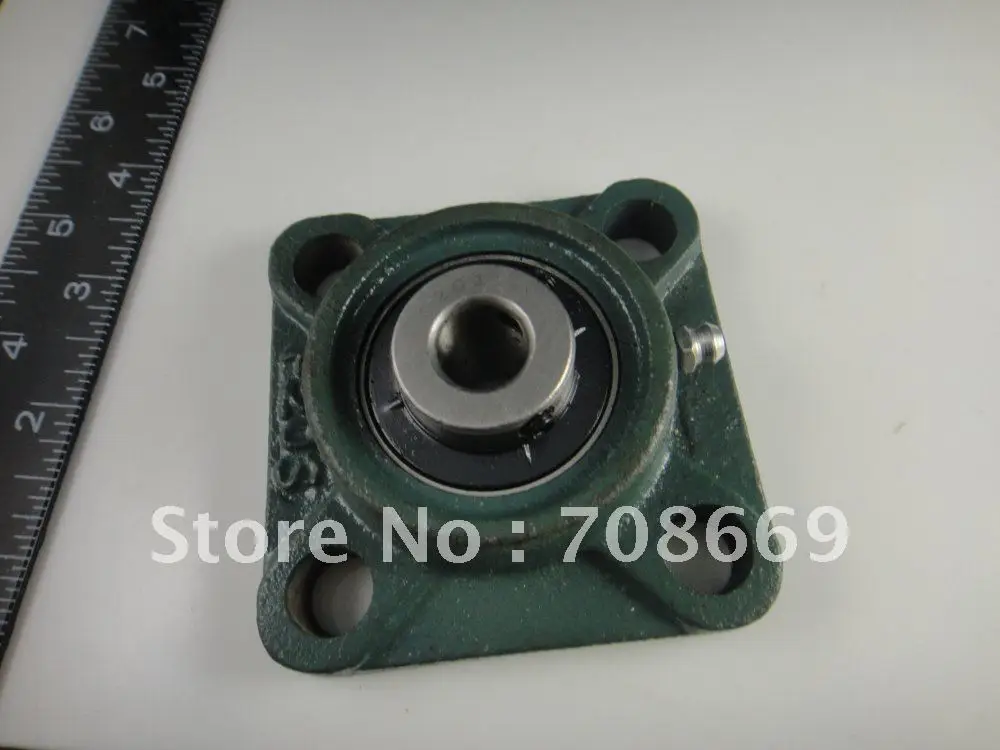 

15mm Mounted Bearings UCF202 4-Bolt Square Flange Pillow Block Bearing Housing