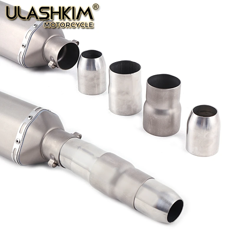 Universal motorcycle exhaust echappement moto 60MM exhaust pipe