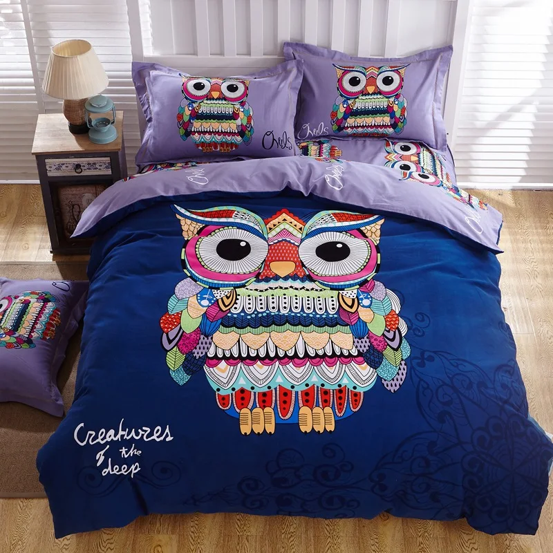 

Four pieces of Home textiles bedding cartoon patterns super soft plus thick sanding Give children the best gift at Christmas