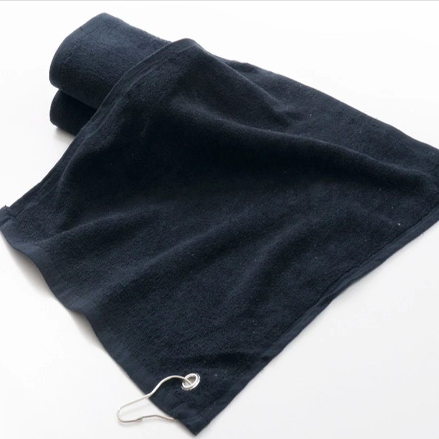 

40cm x 32cm Cotton Terry Golf Towel with Metal Clip