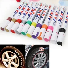 Автомобильный водонепроницаемый маркер с перманентной краской, ручка,, протектор шин, резина, металл, аксессуары для автомобиля, Стайлинг#6