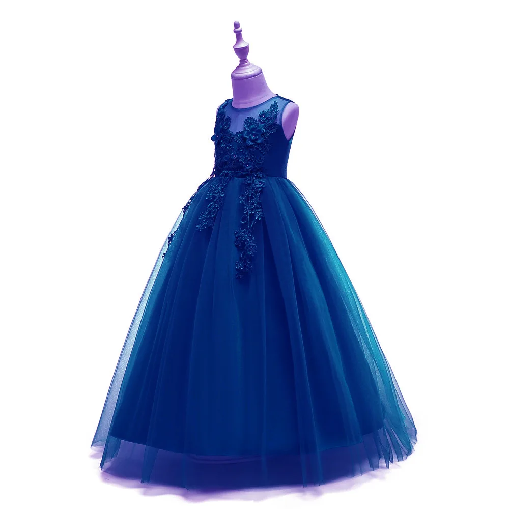 

1-14 yrs teenagers Girls Dress Wedding Party Princess Christmas Dresse for girl Party Costume Kids Cotton Party girls Clothing