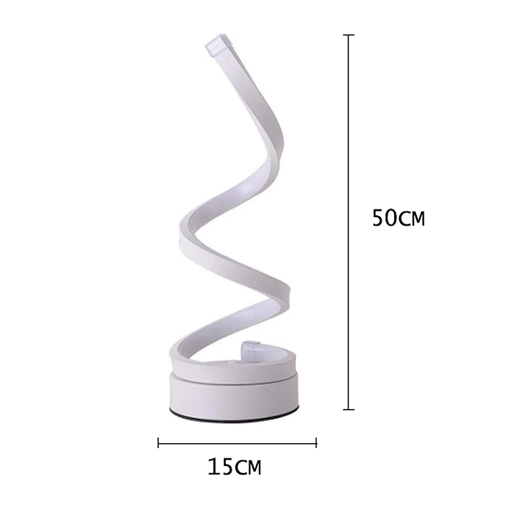 Современный 20 W светодиодный настольная лампа для дома Спальня чтения лампа для прикроватной тумбочки лампа исследование глаз защитить