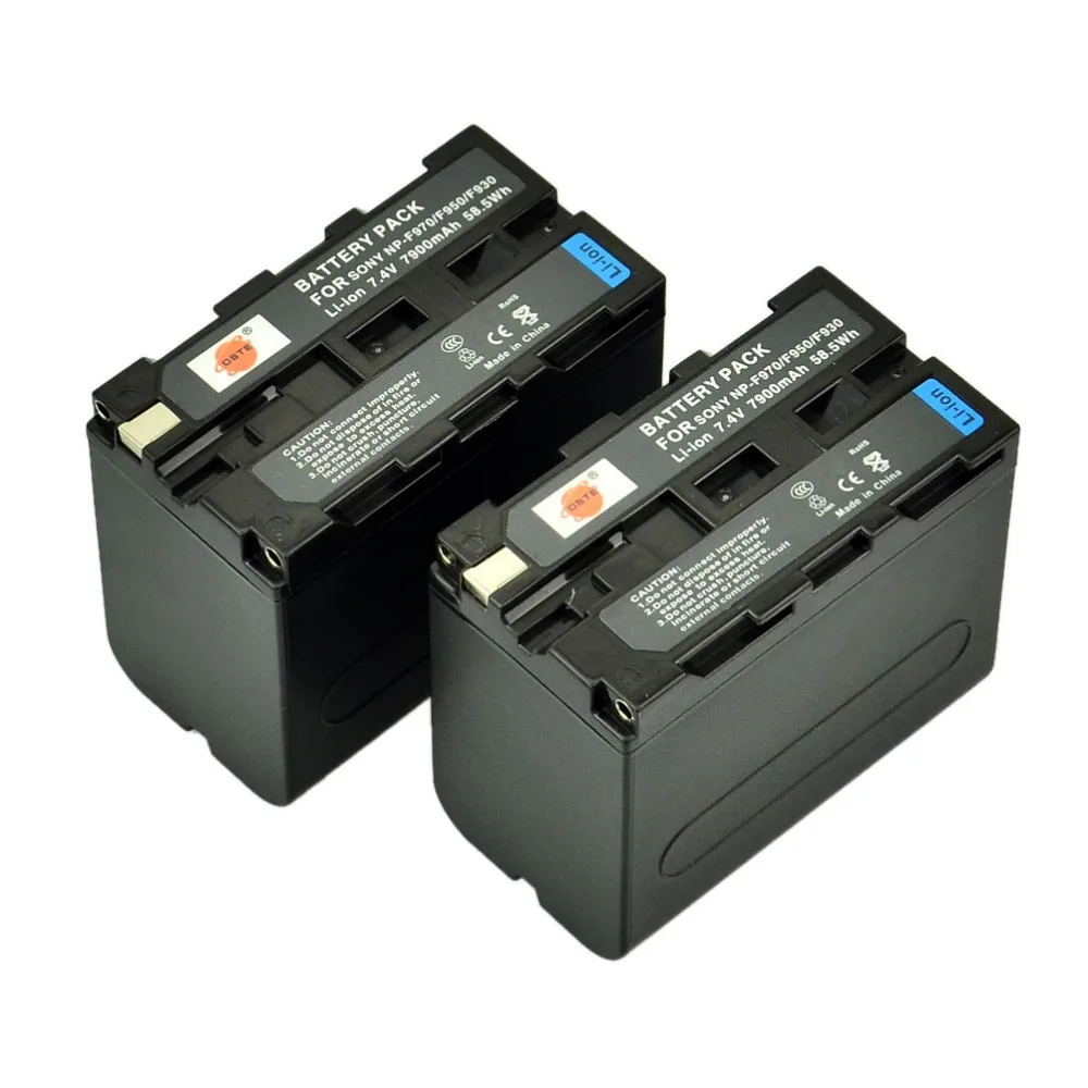 Billig DSTE 2 stücke NP F970 np f970 Batterie für Sony DCR VX1000 VX2000 VX2100 VX2200E VX700 DSC CD100 CD250 CD400 D700 D770 Kamera