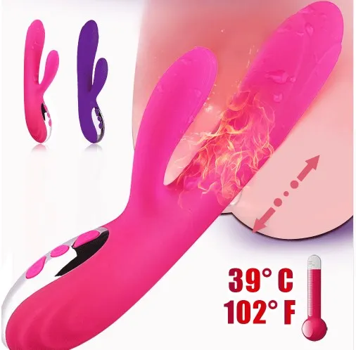 G Spot кролик вибратор USB зарядка Мощный 10 скоростной Стимулятор клитора Секс