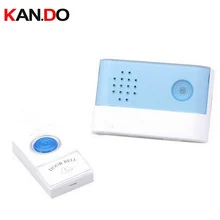 V004A дверной звонок с приемник-1 шт.) ж/батарея 23A 12 V приемо-мощность батареи AA беспроводной дверной звонок колокольчика двери кольцо