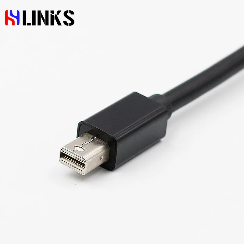 HYLINKS мини др к DVI адаптер Thunderbolt DispayPort конвертер мужчин и женщин Поддержка 1080 P для
