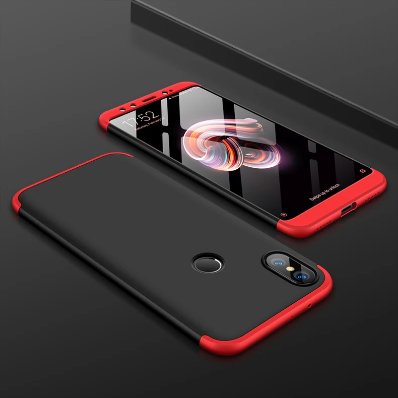 Чехол для Xiaomi A2 с полной защитой на 360 градусов ударопрочный жесткий чехол из