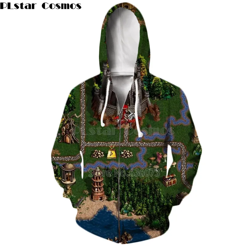 Najtaniej Plstar cosmos Drop shipping 2019 nowych moda bluzy klasyczna gra Heroes of may i magia druku 3d mężczyźni kobiety bluza w stylu casual