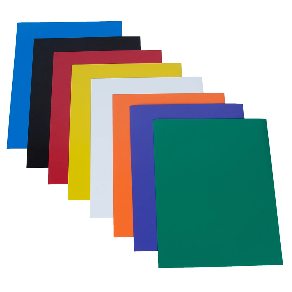 1pc 8 color rubber magnet self adhesive flexible magnetic sheet a4 magnet sheet