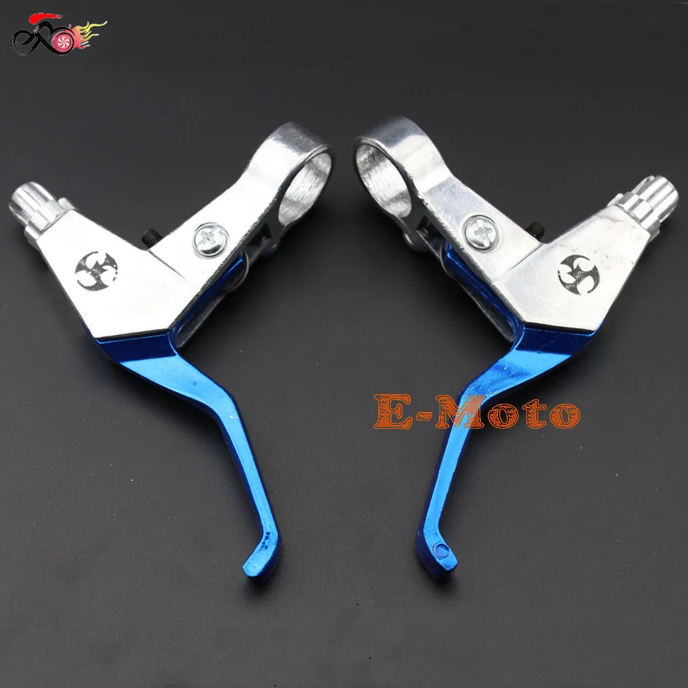 cheap 7 8 #039; #039; Right Left Brake Lever Set Gas Scooter bike go kart mini chopper pocket bike pro 43cc 47cc 49cc NEW