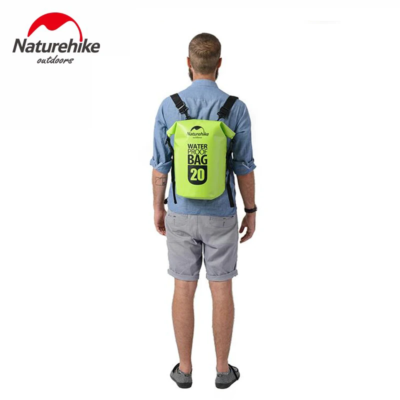

Naturehike Outdoor Camping PVC Waterproof Dry Sack Storage Bag Rafting Sports Kayaking Canoeing Swimming Bag Travel Kits 20L 30L