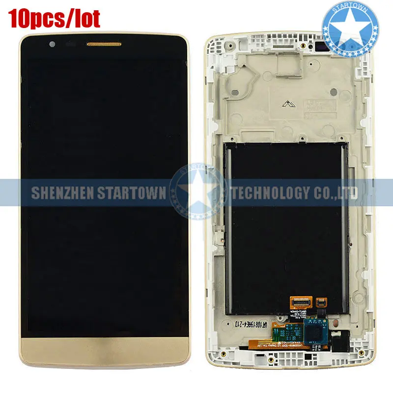 

10pcs/lot Gold New Replacement for LG G3 mini D722 D722K D722V D724 D725 D728 LCD Display Touch Screen Digitizer Assembly