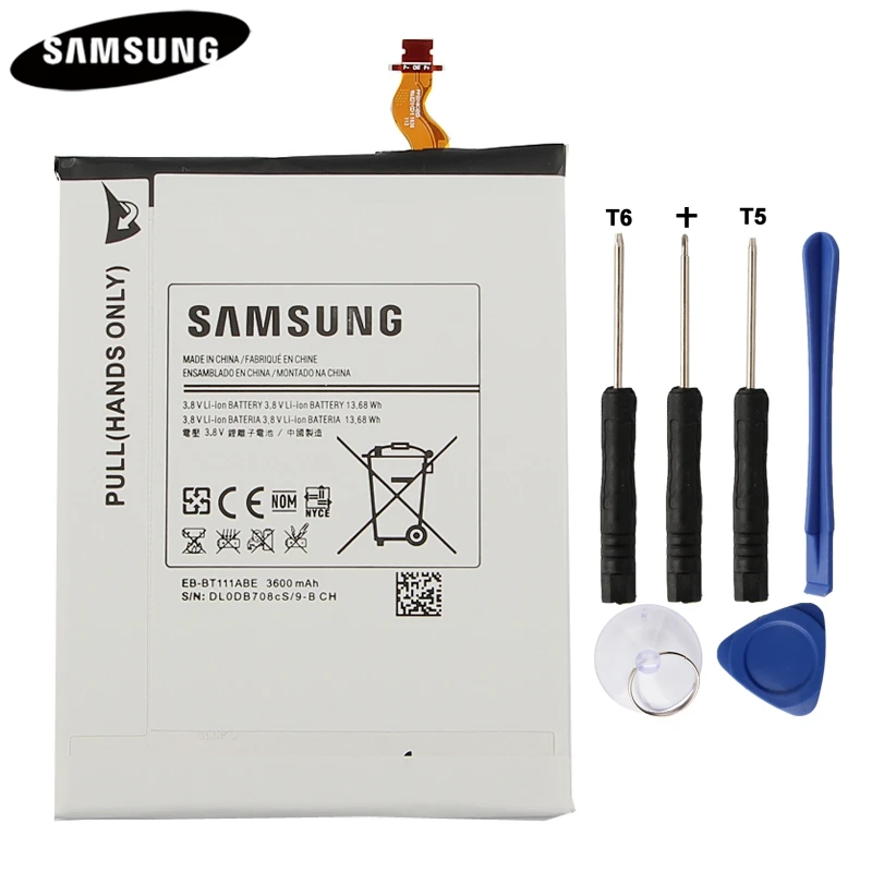 Оригинальная Аккумуляторная батарея для планшетов 3600 мАч|battery 3600mah|battery for samsungbattery