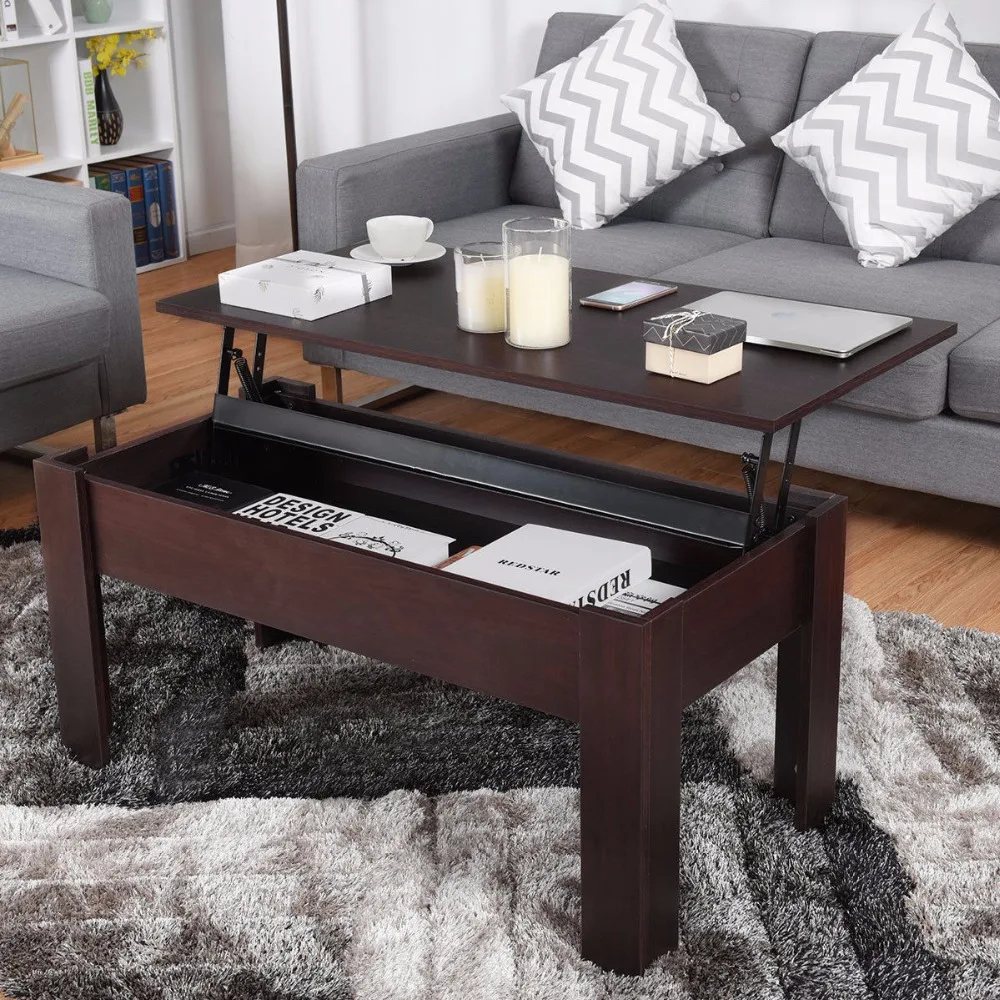 Giantex Modern Lift Top Coffee Table Hidden Compartment Lift Tabletop
Home Furniture Living Room Furniture HW58276