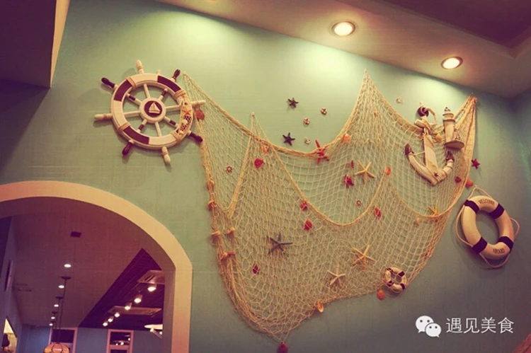 Fishnet Home Decor Decoration For Hanging Fish Net Decoration Home Decorating Ideas
