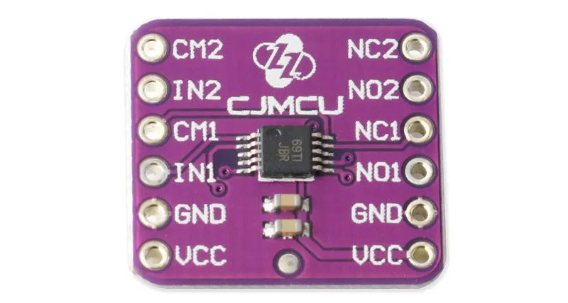 TS5A23157 Dual Single-Pole Double-Throw SPDT Analog Switch Module (6) - 