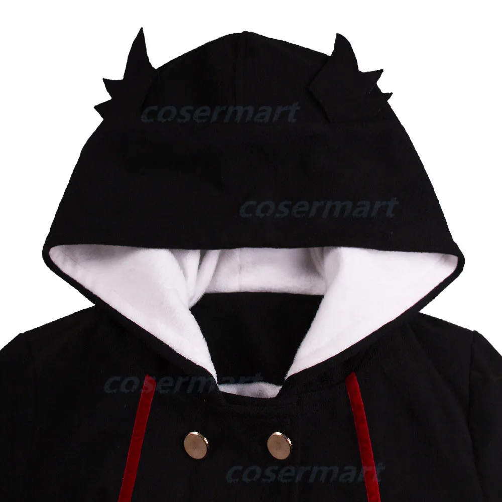 Anime Seraph of the end Krul Tepes Hoodies Cosplay Cotton Jackets Winter Sweatshirts Cute Girl Coat Halloween
