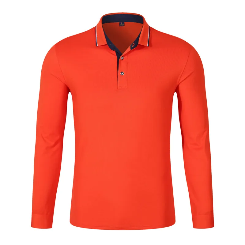 custom logo long sleeve polo shirt (17)