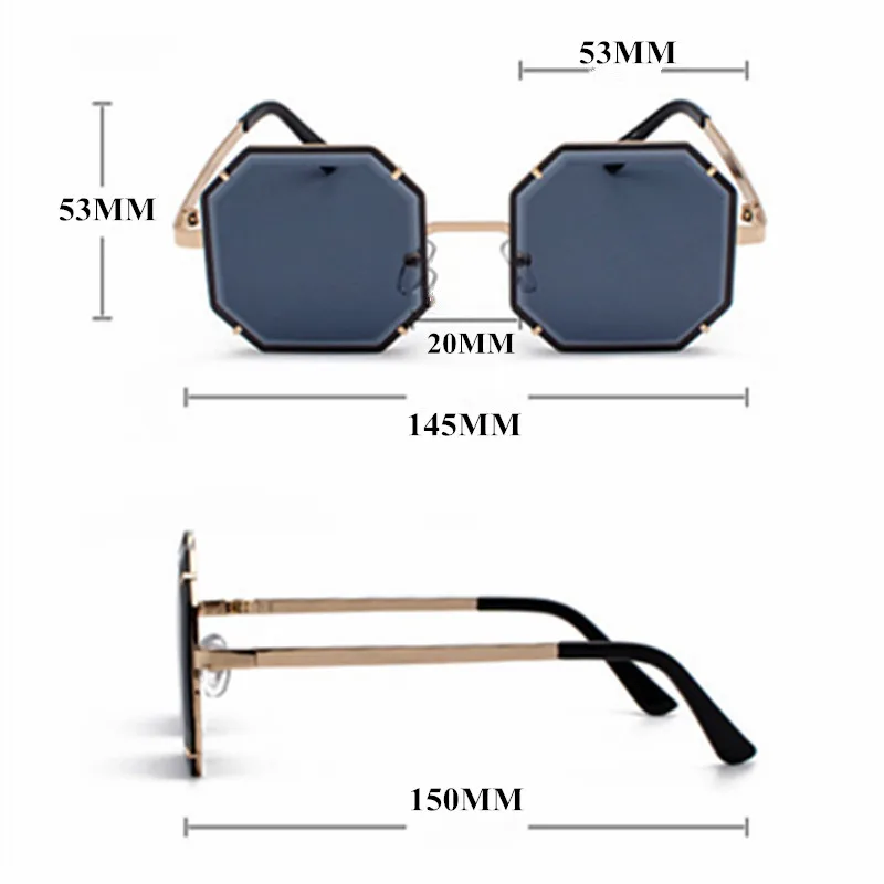 HBK модные квадратные солнцезащитные очки Modis унисекс Oculos De Sol Feminino роскошные женские брендовые дизайнерские солнцезащитные очки UV400 Винтажные