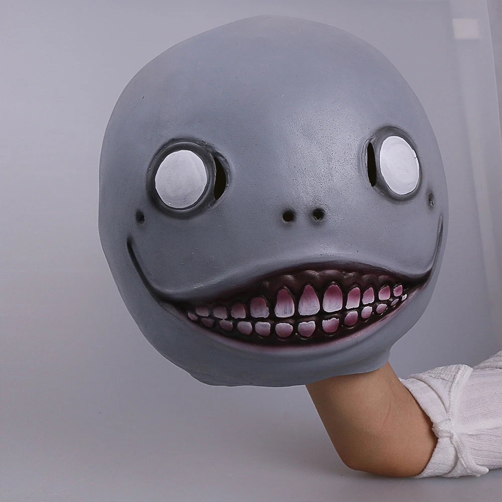 NieR Automata Masks Hot Game Cosplay Emil Mask Adult Helmet 11 Latex Halloween Party (3)