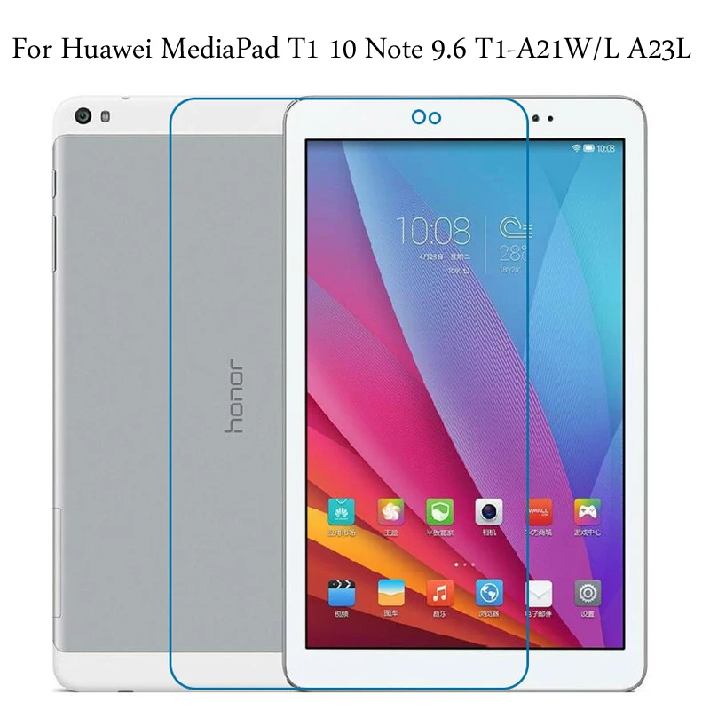 

Tempered Glass membrane For Huawei Honor Note T1 10 T1-A21W/A21L/A23L Steel film Tablet Screen Protection Toughened