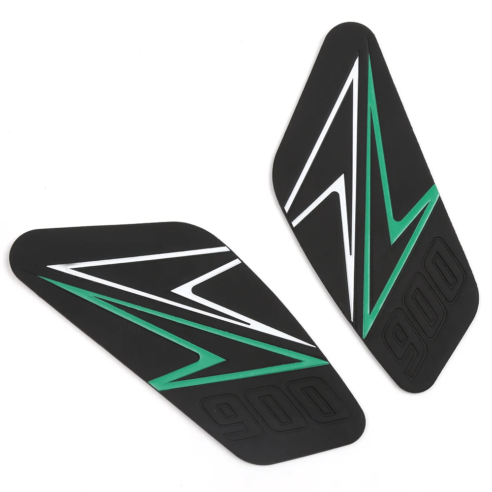 

Motorcycle Tank Pad Protector Sticker Decal Gas Fuel Knee Grip Side for Kawasaki Z900