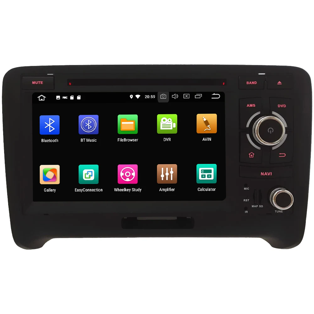 Clearance 7" Octa Core 4G WIFI Android 8.1 4GB RAM 64GB ROM RDS FM Car DVD Multimedia Player Stereo Radio Head Unit For Audi TT 2006-2014 1