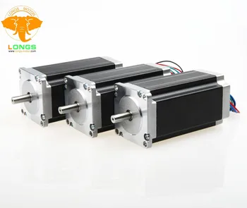 

[3-7days ship]EU free ship 3PCS Nema23 Stepper Motor 435oz-in 112mm 4.2A 23HS9442 High torque CNC kits