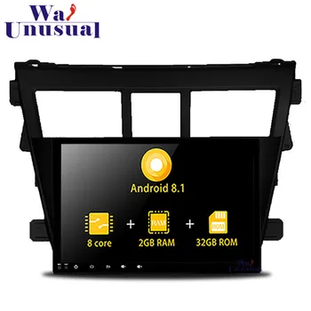 

Autoradio Android 8.1 9 Inch Octa Core 64G 4G RAM Car Multimedia Player For Toyota Vios 2008 2009 2010 2011 2012 2013 With GPS