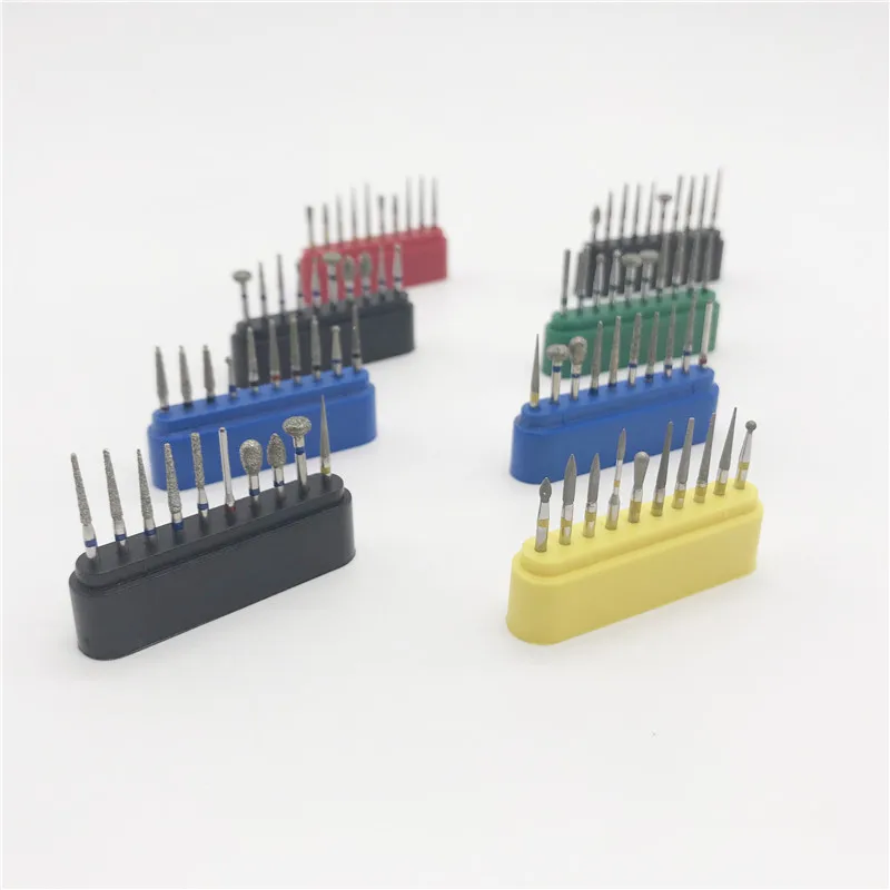 

Dental 1.6mm FG Diamond Bur Drill Set Fit High Speed Handpieces Polishing 1Set