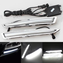 2Pcs For Ford Kuga Escape 2012-2014 2015 2016 2017 100% Waterproof LED DRL Daytime Running Lights With Turning Signal Lamps 2Pcs For Ford Kuga Escape 2012-2014 2015 2016 2017 100% Waterproof LED DRL Daytime Running Lights With Turning Signal Lamps