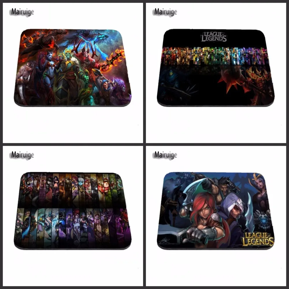Stylish Top Selling The League of Legends LOL Silon Anti slip Mousepad Computer Mouse Pad Mat