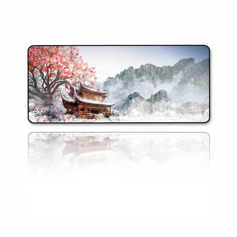 FFFAS 70X30com Snow mountain scenery mouse pad Notebook computer PC Keyboard and mouse applications